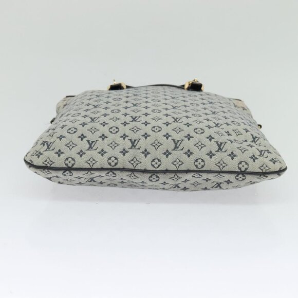 LOUIS VUITTON Monogram Mini Françoise Tote Bag 2way Blue M92208 LV Auth - Picture 4 of 15